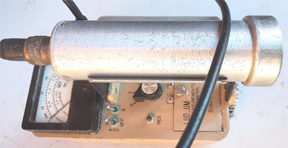 LUDLUM 3 SURVEY METER with 44-9 ALPHA BETA GAMMA RADIATION DETECTOR FREESHIPPING