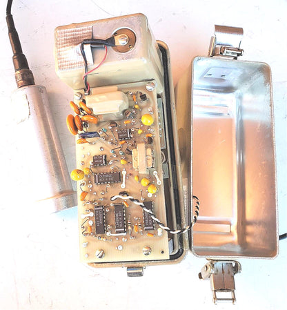 LUDLUM 3 SURVEY METER with 44-9 ALPHA BETA GAMMA RADIATION DETECTOR FREESHIPPING