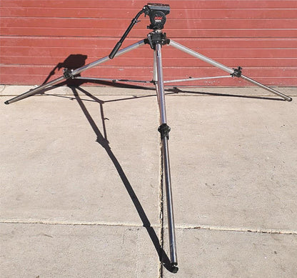 BOGEN MANFROTTO 3066 CINE VIDEO FLUID HEAD QUICK RELEASE & 3068 TRIPOD FREE SHIP