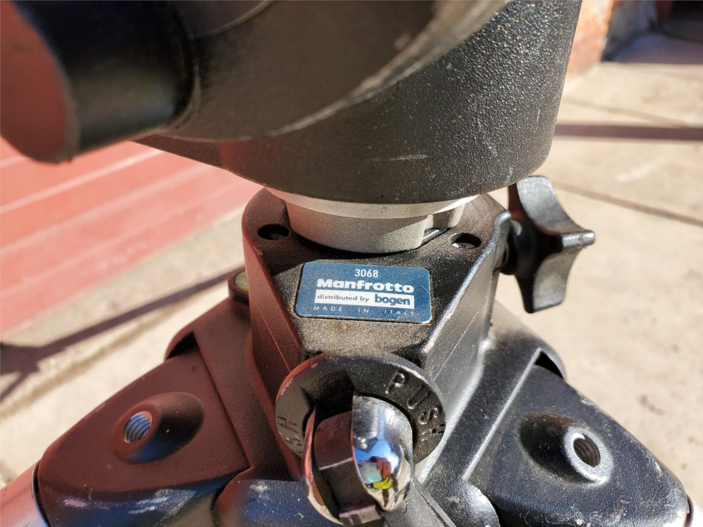 BOGEN MANFROTTO 3066 CINE VIDEO FLUID HEAD QUICK RELEASE & 3068 TRIPOD FREE SHIP