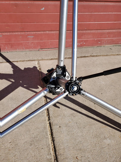 BOGEN MANFROTTO 3066 CINE VIDEO FLUID HEAD QUICK RELEASE & 3068 TRIPOD FREE SHIP