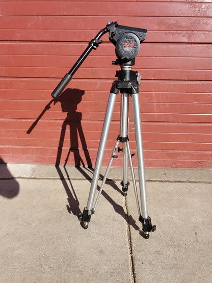 BOGEN MANFROTTO 3066 CINE VIDEO FLUID HEAD QUICK RELEASE & 3068 TRIPOD FREE SHIP