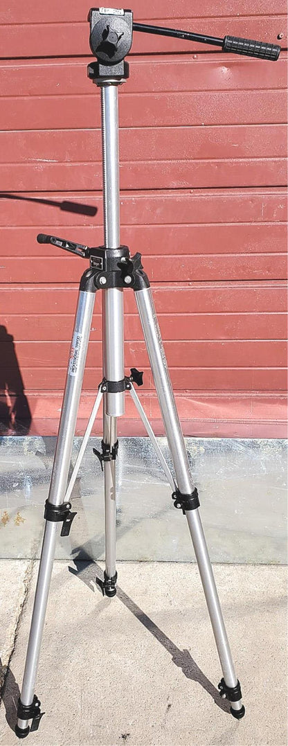 BOGEN MANFROTTO 3126 CINE VIDEO FLUID HEAD + 3033 TRIPOD with CASE FREE SHIPPING