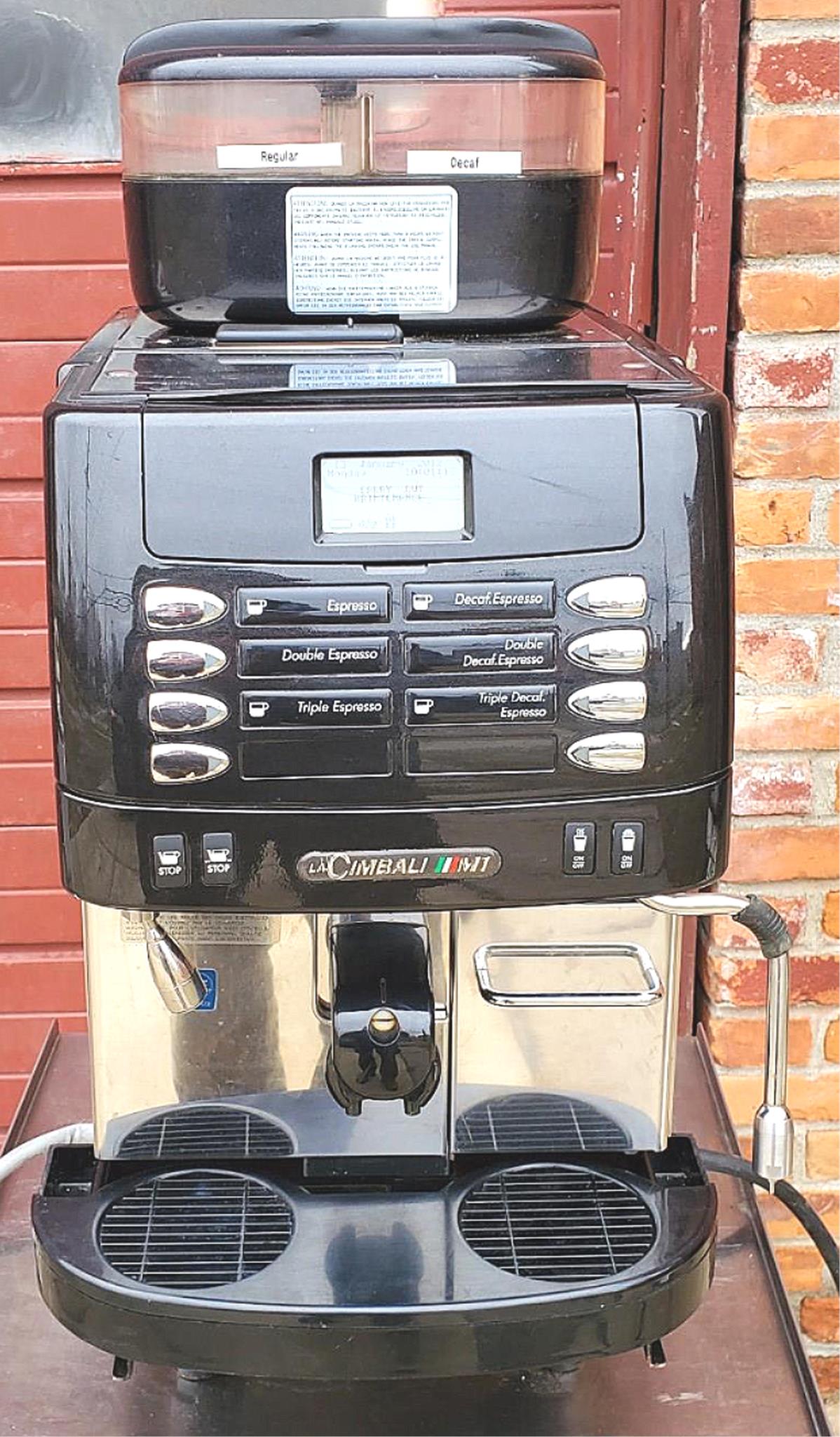 LA CIMBALI M1 ESPRESSO COFFEE CAPPUCCINO MACHINE WATCH VIDEO FREE SHIPPING