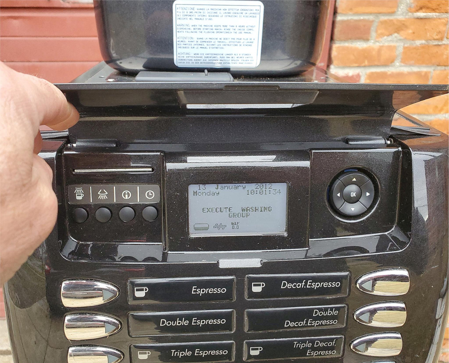 LA CIMBALI M1 ESPRESSO COFFEE CAPPUCCINO MACHINE WATCH VIDEO FREE SHIPPING