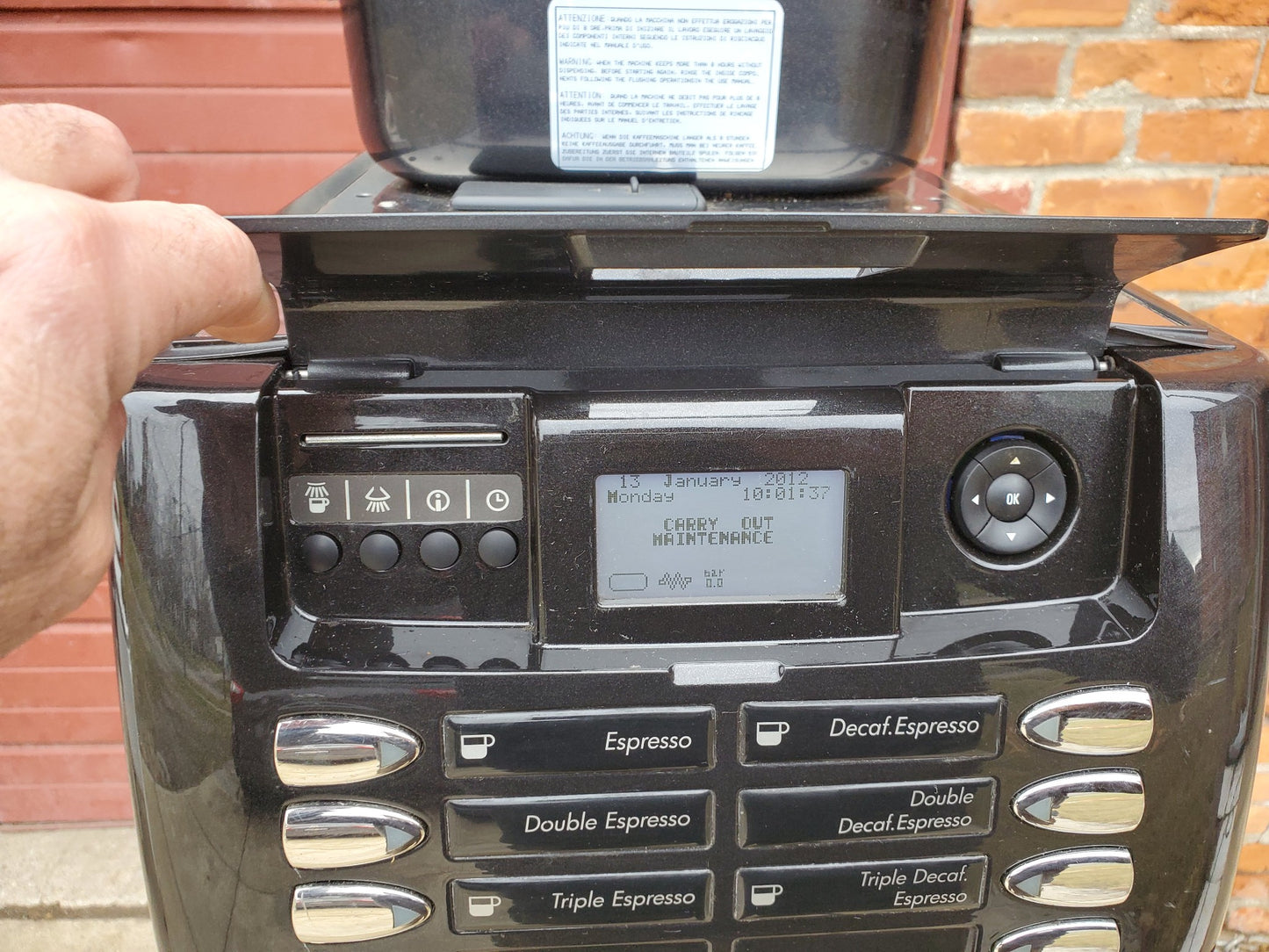 LA CIMBALI M1 ESPRESSO COFFEE CAPPUCCINO MACHINE WATCH VIDEO FREE SHIPPING