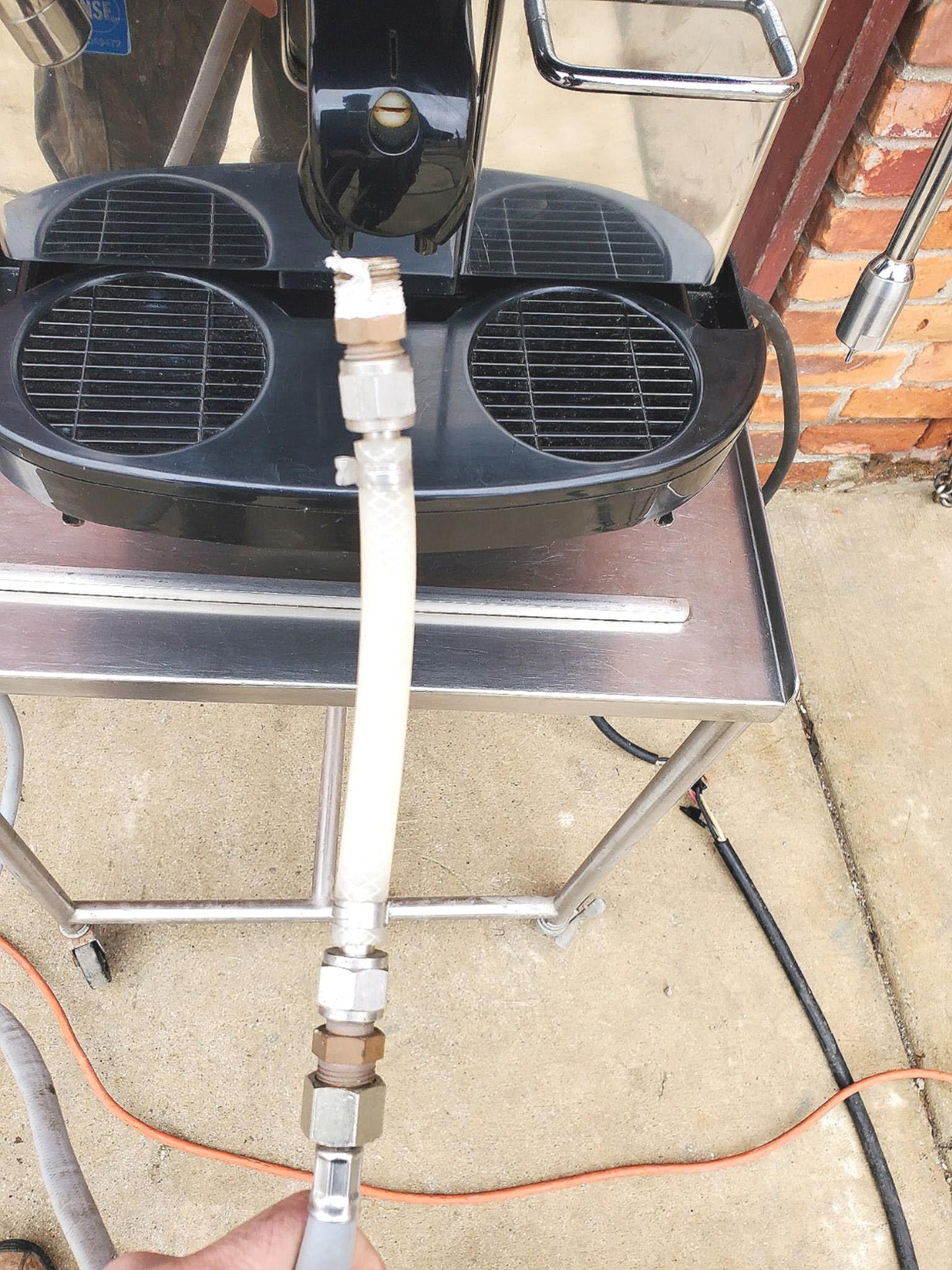 LA CIMBALI M1 ESPRESSO COFFEE CAPPUCCINO MACHINE WATCH VIDEO FREE SHIPPING