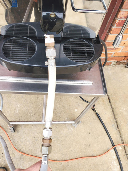 LA CIMBALI M1 ESPRESSO COFFEE CAPPUCCINO MACHINE WATCH VIDEO FREE SHIPPING