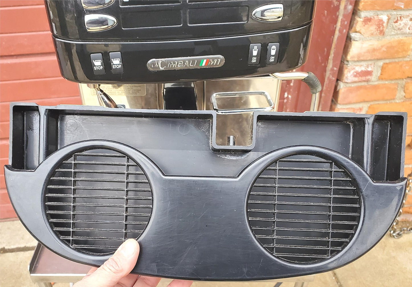 LA CIMBALI M1 ESPRESSO COFFEE CAPPUCCINO MACHINE WATCH VIDEO FREE SHIPPING