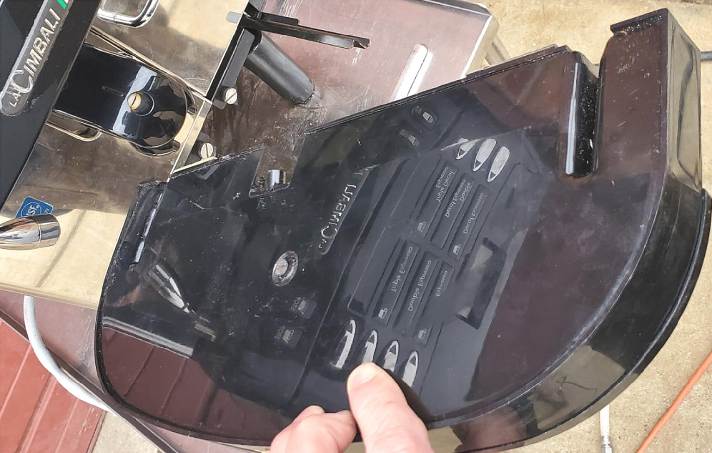 LA CIMBALI M1 ESPRESSO COFFEE CAPPUCCINO MACHINE WATCH VIDEO FREE SHIPPING