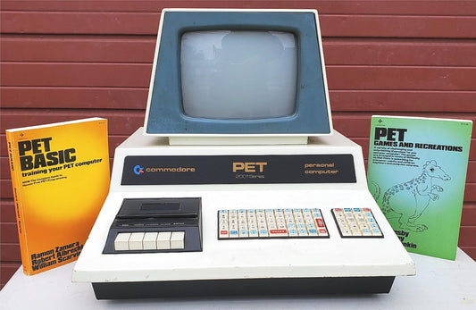 COMMODORE PET 2001-8 HALL 9000 COMPUTER & ORIGINAL OPERATION MANUALS FREE SHIP