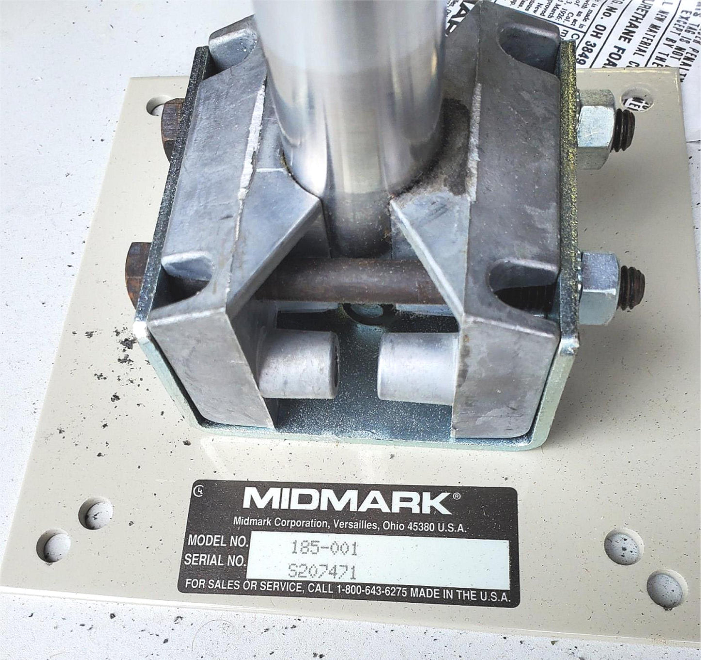 RITTER by MIDMARK ADJUSTABLE MEDICAL DENTAL EXAM AIR LIFT STOOL BLUE FREE SHIP