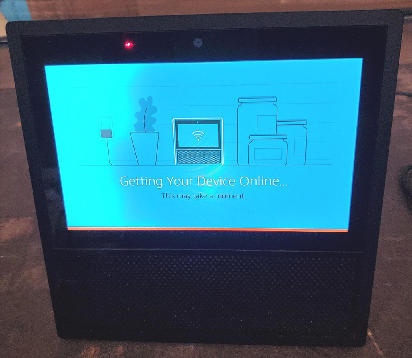 AMAZON ALEXA ECHO SHOW 1stGENERATION MODELMW46W BLUETOOTH SMART DISPLAY FREESHIP