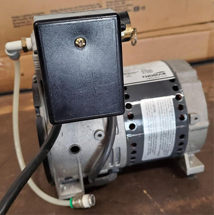 THOMAS T617HDN 125 PSI HUBBELL55S0215 PRESSURE VACUUM PUMP WATCH VIDEO FREE SHIP