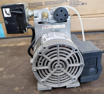 THOMAS T617HDN 125 PSI HUBBELL55S0215 PRESSURE VACUUM PUMP WATCH VIDEO FREE SHIP