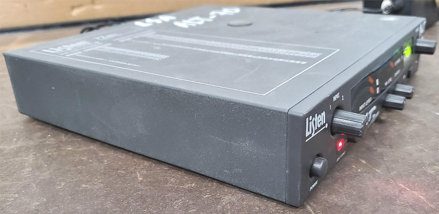 LISTEN LT-800-072-SQ STATIONARY RF TRANSMITTER (72 MHZ) WATCH VIDEO FREE SHIP