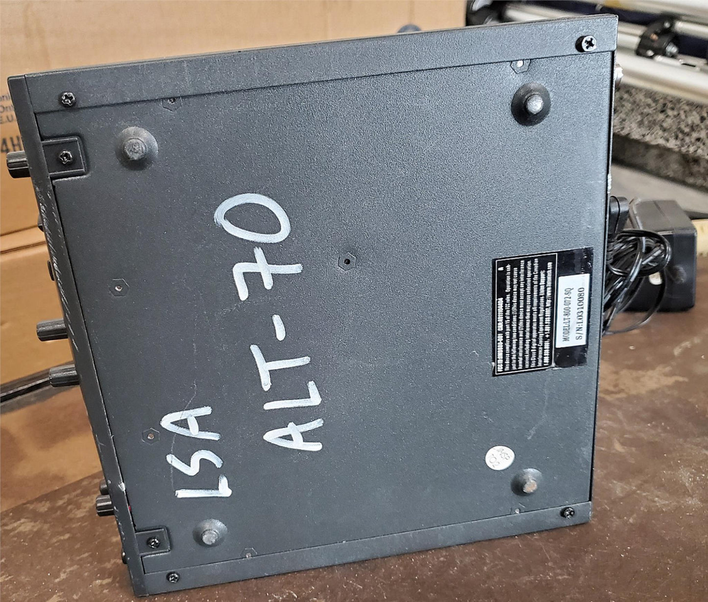 LISTEN LT-800-072-SQ STATIONARY RF TRANSMITTER (72 MHZ) WATCH VIDEO FREE SHIP