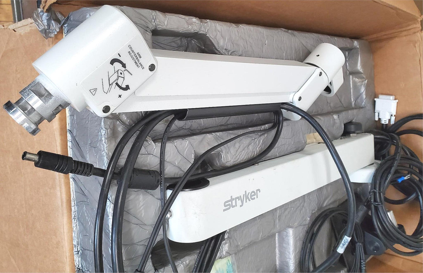 STRYKER STRYKERVISION MOUNT REF 240-095-200 ENDOSCOPY MONITOR ARM FREE SHIPPING