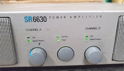 JBL UREI SR6630 600 WATT POWER 2 CHANNEL AMPLIFIER with RACK MOUNT FREE SHIP