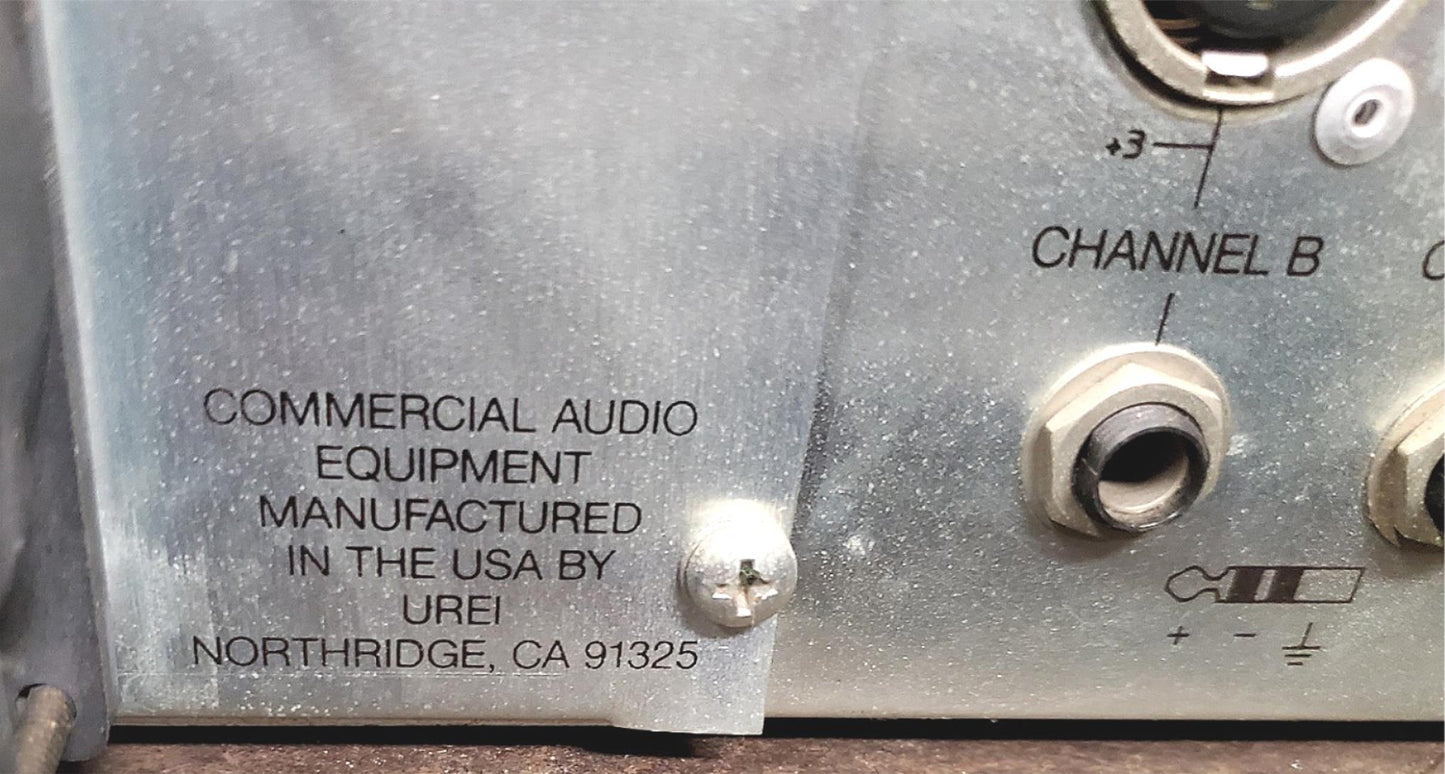 JBL UREI SR6630 600 WATT POWER 2 CHANNEL AMPLIFIER with RACK MOUNT FREE SHIP