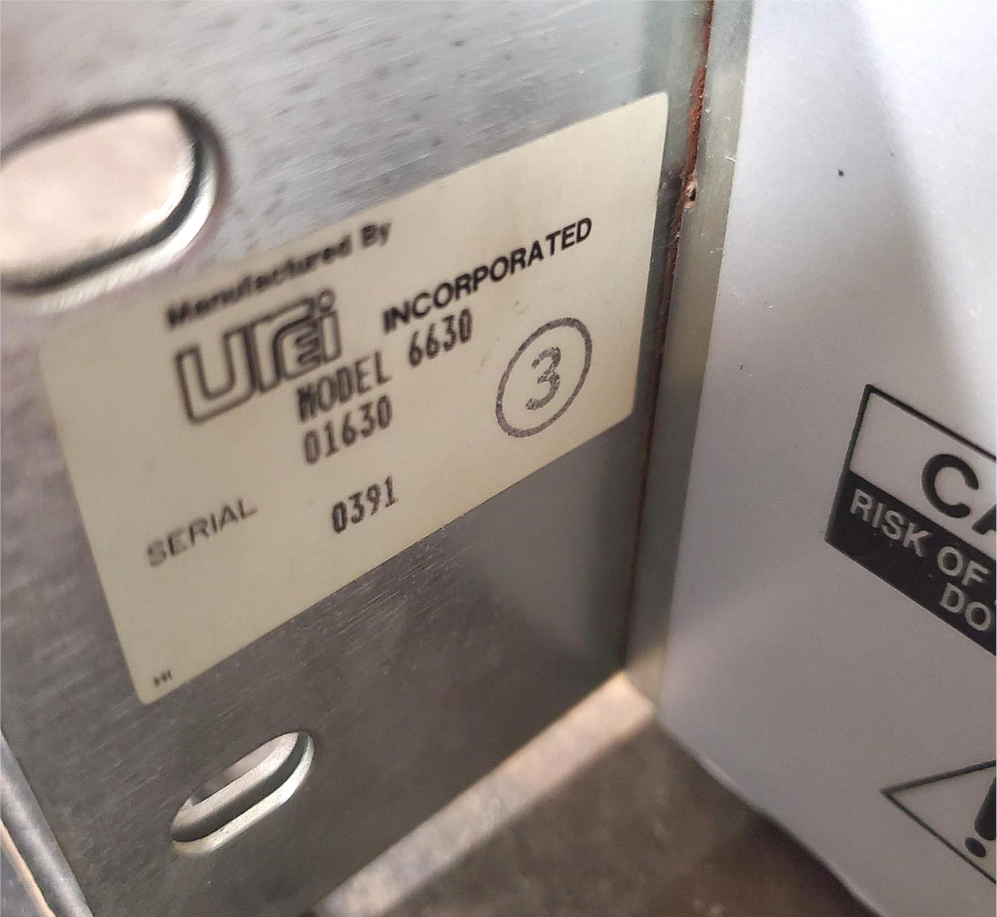 JBL UREI SR6630 600 WATT POWER 2 CHANNEL AMPLIFIER with RACK MOUNT FREE SHIP