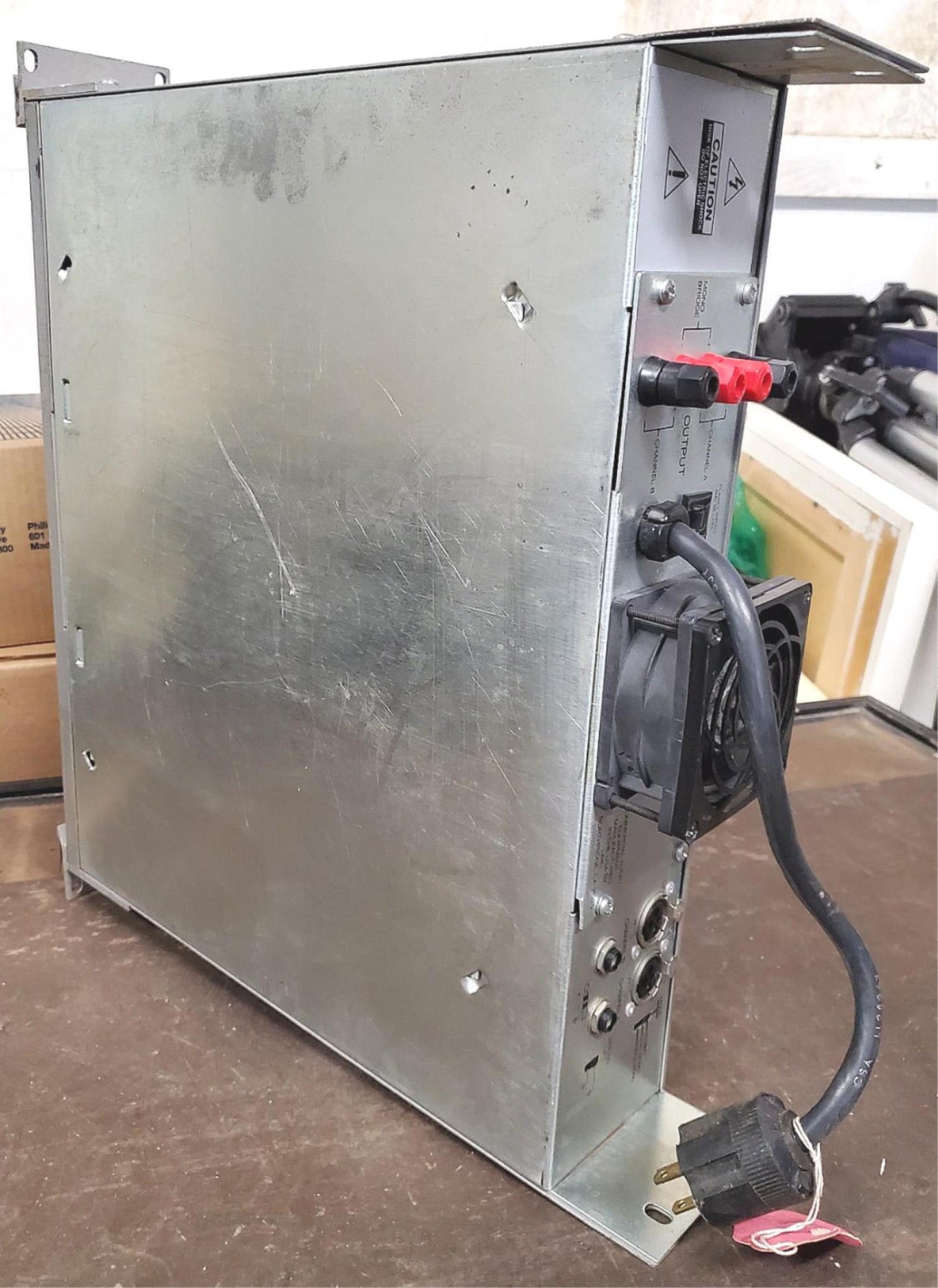 JBL UREI SR6630 600 WATT POWER 2 CHANNEL AMPLIFIER with RACK MOUNT FREE SHIP