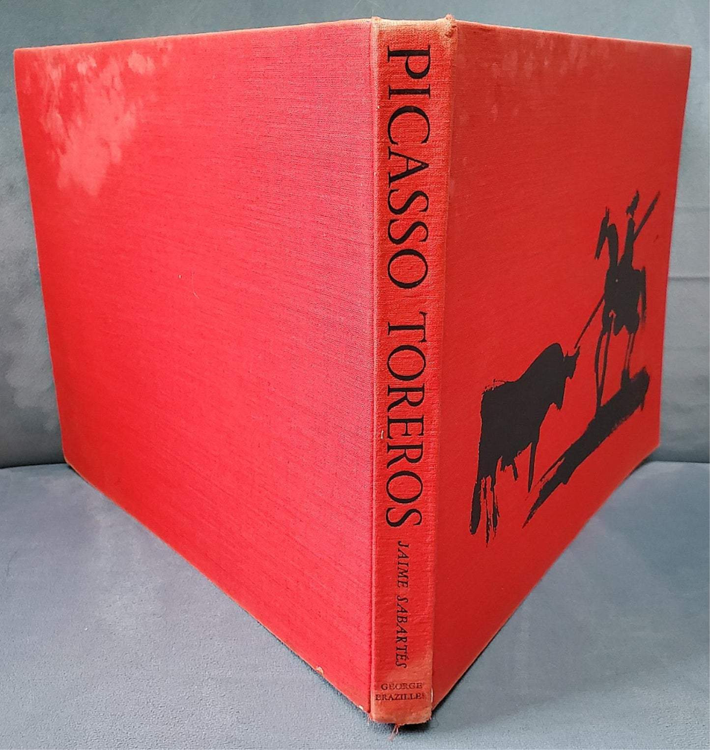 RARE VINTAGE PICASSO TOREROS BOOK 4 ORIGINAL PRINTS by JAIME SABERTES WATCHVIDEO