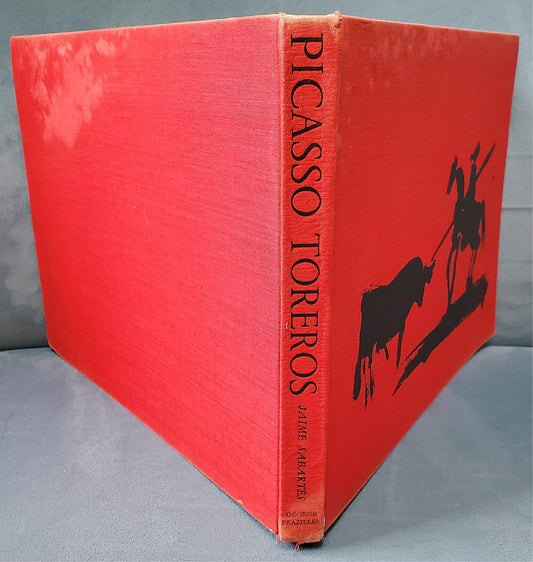 RARE VINTAGE PICASSO TOREROS BOOK 4 ORIGINAL PRINTS by JAIME SABERTES WATCHVIDEO