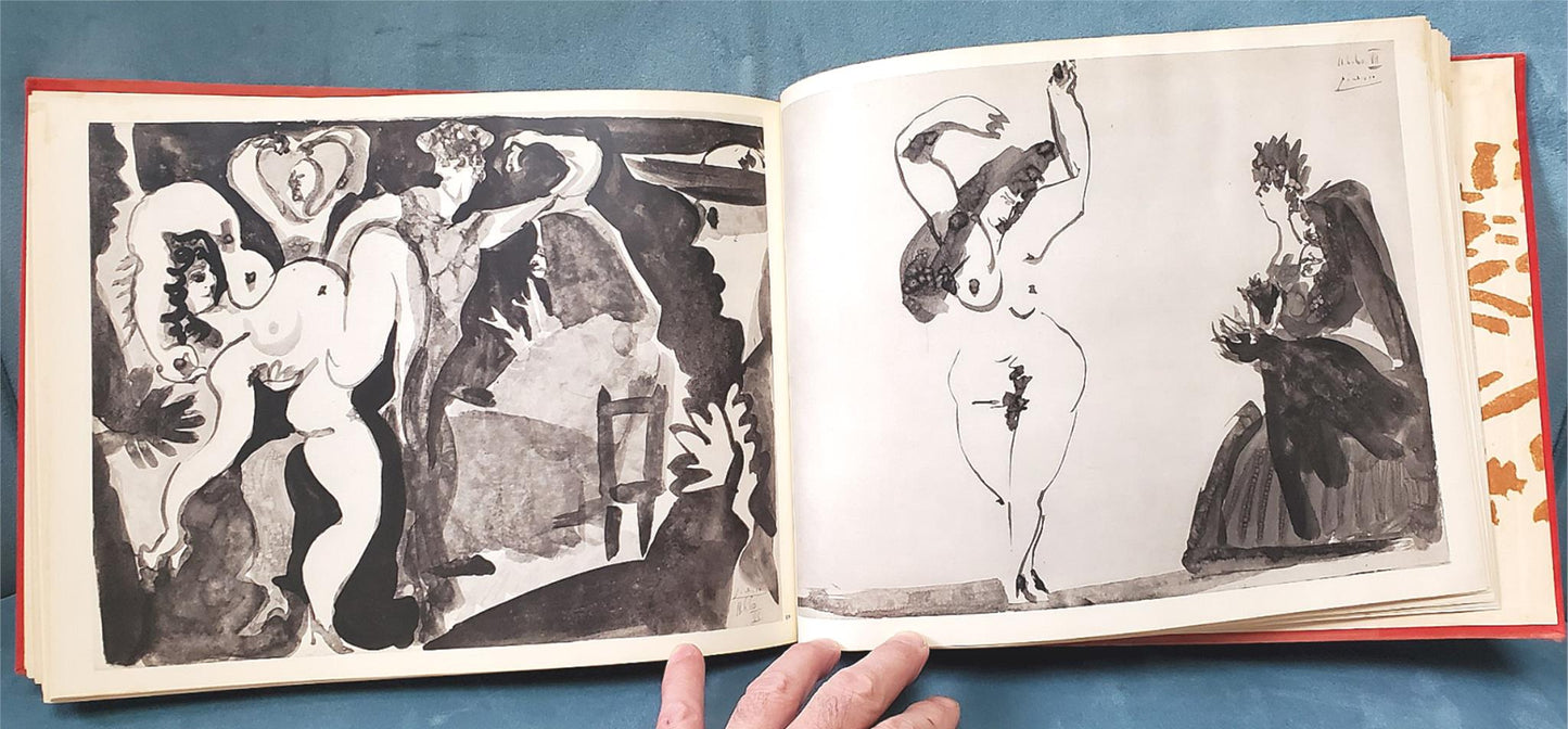 RARE VINTAGE PICASSO TOREROS BOOK 4 ORIGINAL PRINTS by JAIME SABERTES WATCHVIDEO