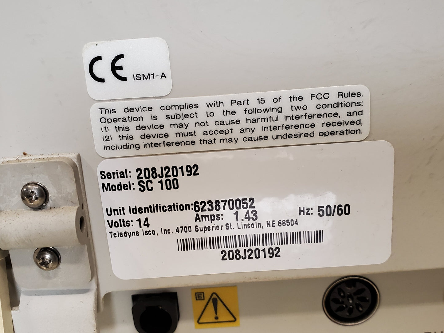 BECKMAN COULTER PROTEOMELAB FC MODULE SC 100 FREE SHIPPING