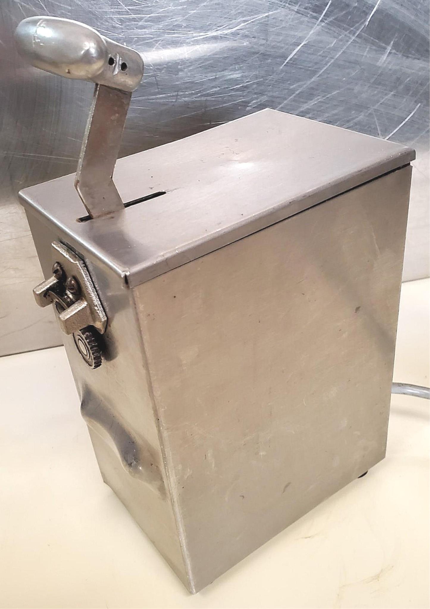 EDLUNG MODEL 203 ELECTRIC 120 Volt COMMERCIAL CAN OPENER FREE SHIP WATCH VIDEO