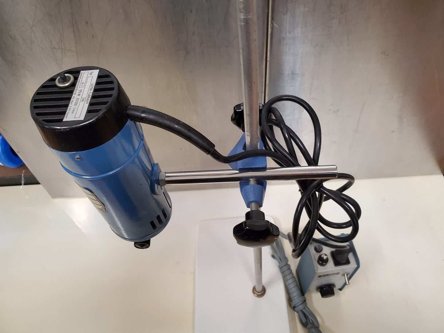 JANKE KUNKEL IKA WERK TURRAX SDT 1810 TEKMAR TISSUMIZER HOMOGENIZER WATCH VIDEO