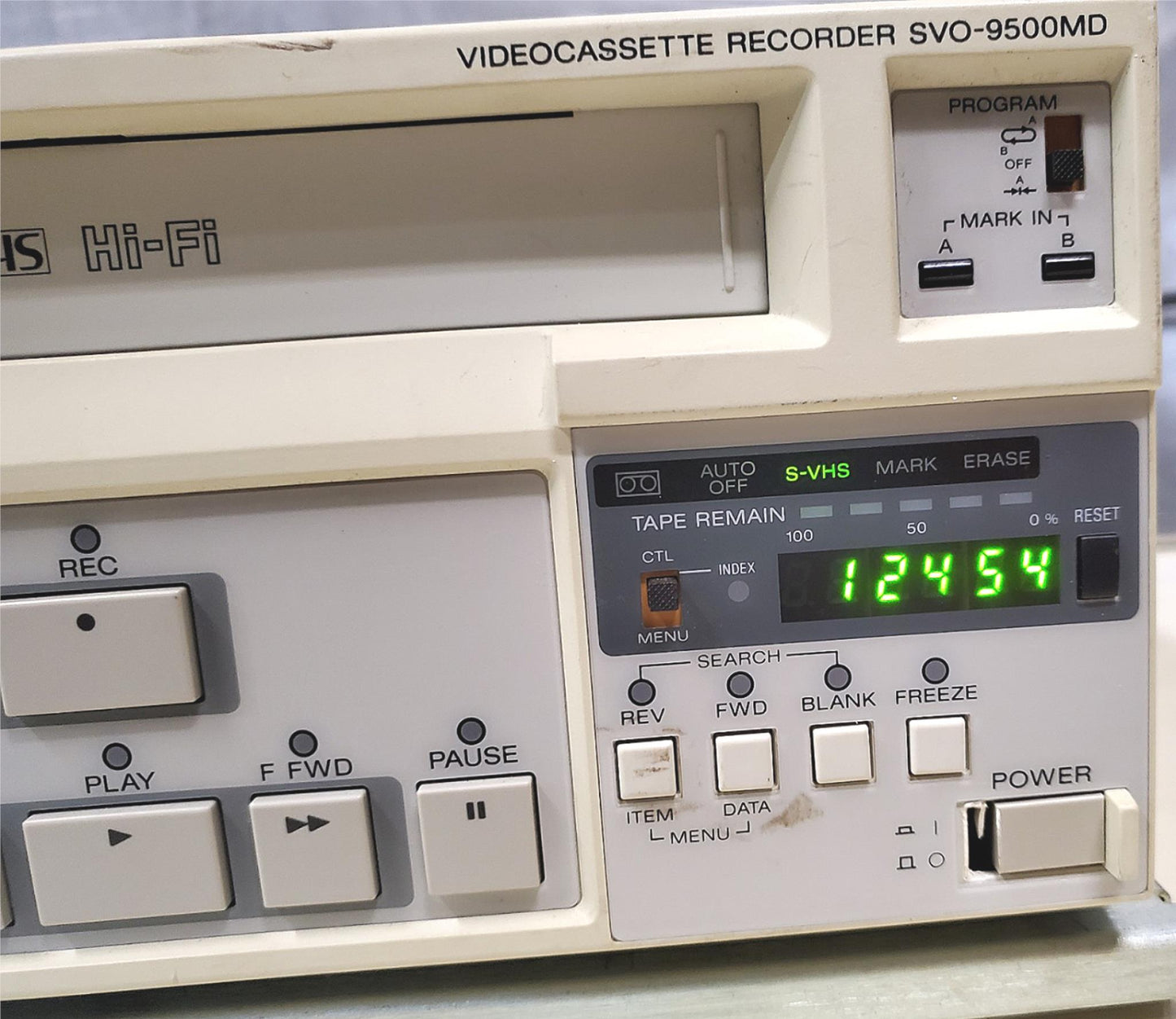 SONY MEDICAL VIDEO CASSETTE RECORDER SVO9500MD2 w/RS-232C WATCH VIDEO FREE SHIP