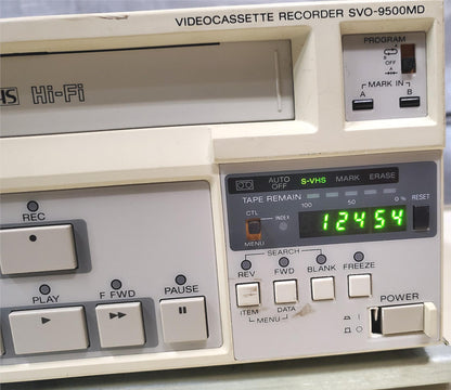 SONY MEDICAL VIDEO CASSETTE RECORDER SVO9500MD2 w/RS-232C WATCH VIDEO FREE SHIP