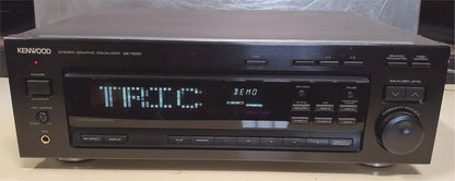 KENWOOD GE-7030 STEREO GRAPHIC EQUALIZER 100% WORKING WATCH VIDEO FREE SHIPPING