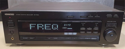 KENWOOD GE-7030 STEREO GRAPHIC EQUALIZER 100% WORKING WATCH VIDEO FREE SHIPPING