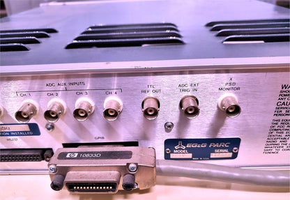 EG&G PRINCETON APPLIED RESEARCH 5210 DUAL PHASE LOCK-IN AMPLIFIER WATCH VIDEO