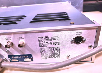 EG&G PRINCETON APPLIED RESEARCH 5210 DUAL PHASE LOCK-IN AMPLIFIER WATCH VIDEO