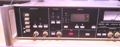 EG&G PRINCETON APPLIED RESEARCH 5210 DUAL PHASE LOCK-IN AMPLIFIER WATCH VIDEO