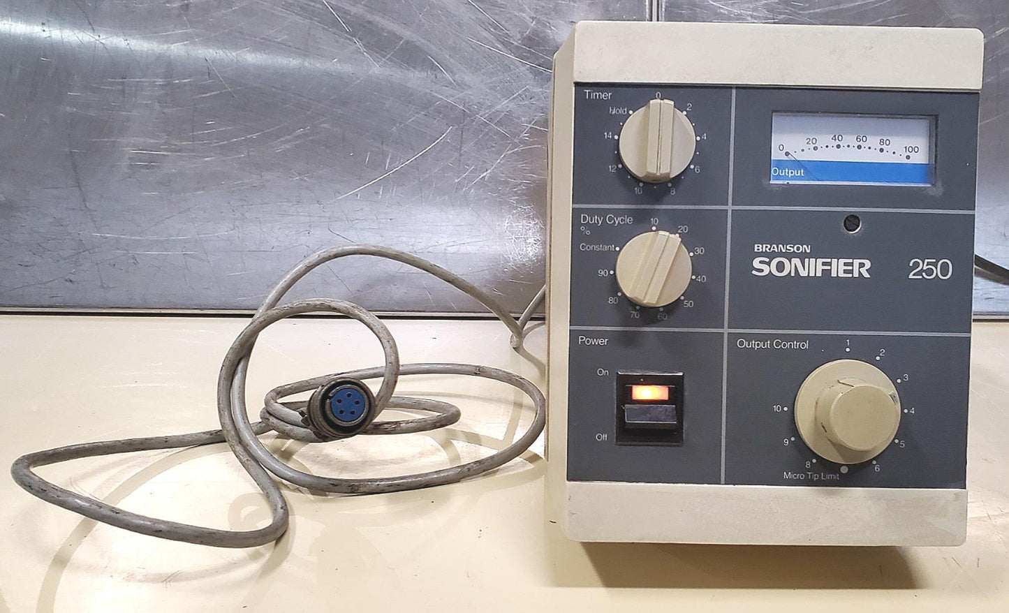 BRANSON 450 SONIFIER NO PROBE POWERS UP GREAT PRICE FREE SHIPPING