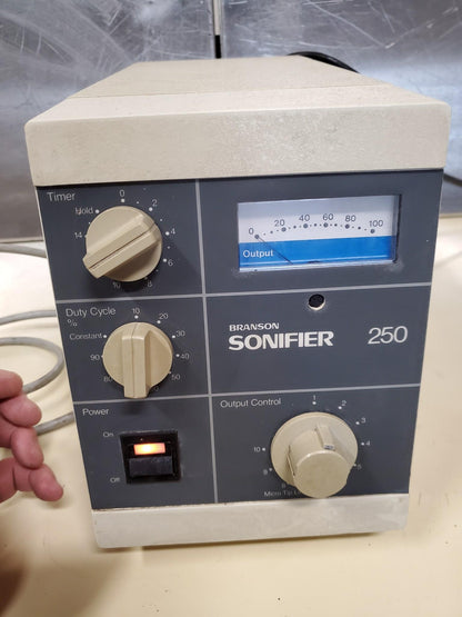 BRANSON 450 SONIFIER NO PROBE POWERS UP GREAT PRICE FREE SHIPPING