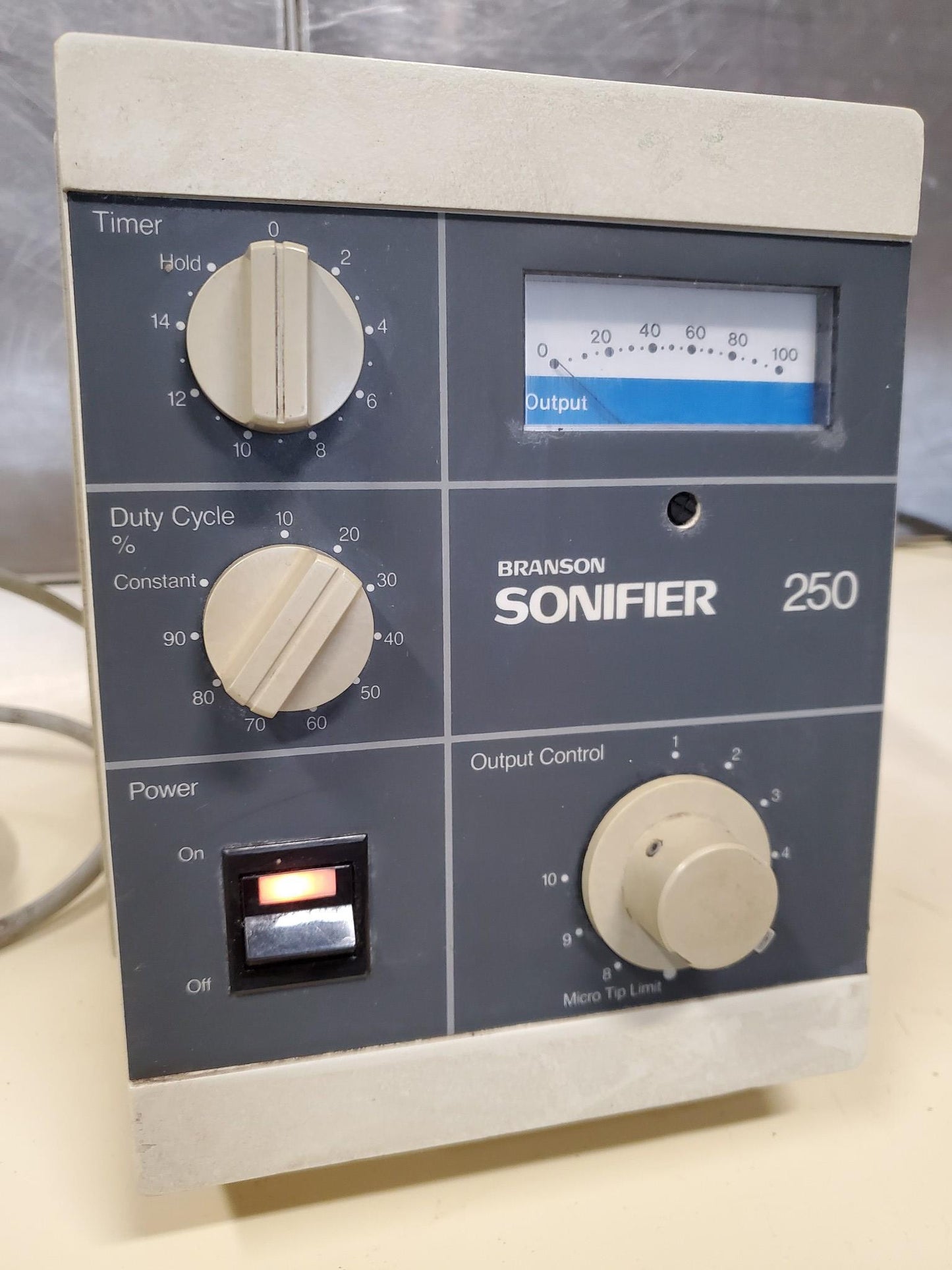 BRANSON 450 SONIFIER NO PROBE POWERS UP GREAT PRICE FREE SHIPPING