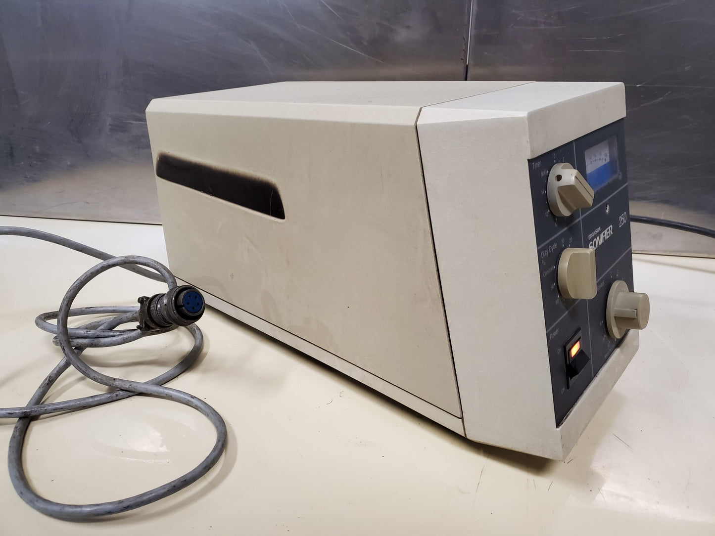 BRANSON 450 SONIFIER NO PROBE POWERS UP GREAT PRICE FREE SHIPPING