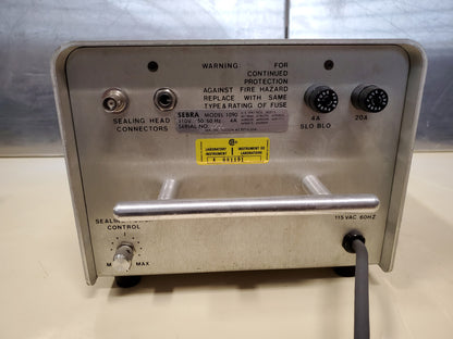 SEBRA 1090 TUBE SEALER SHIPPING