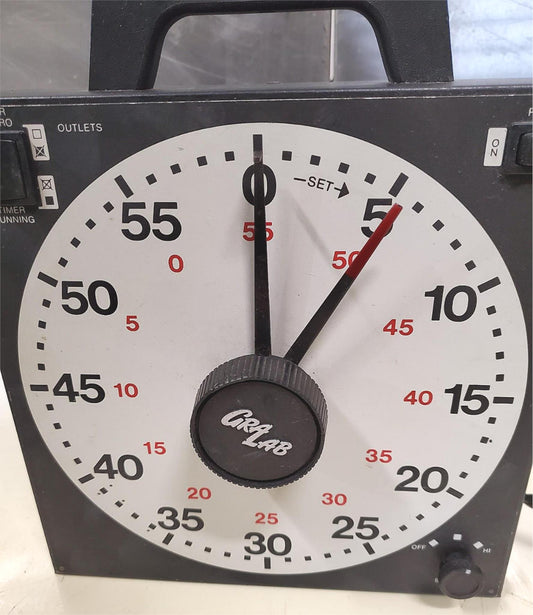 GRALAB MODEL 171 TIMER 60 Minute General Purpose WATCH VIDEO FREE SHIPPING