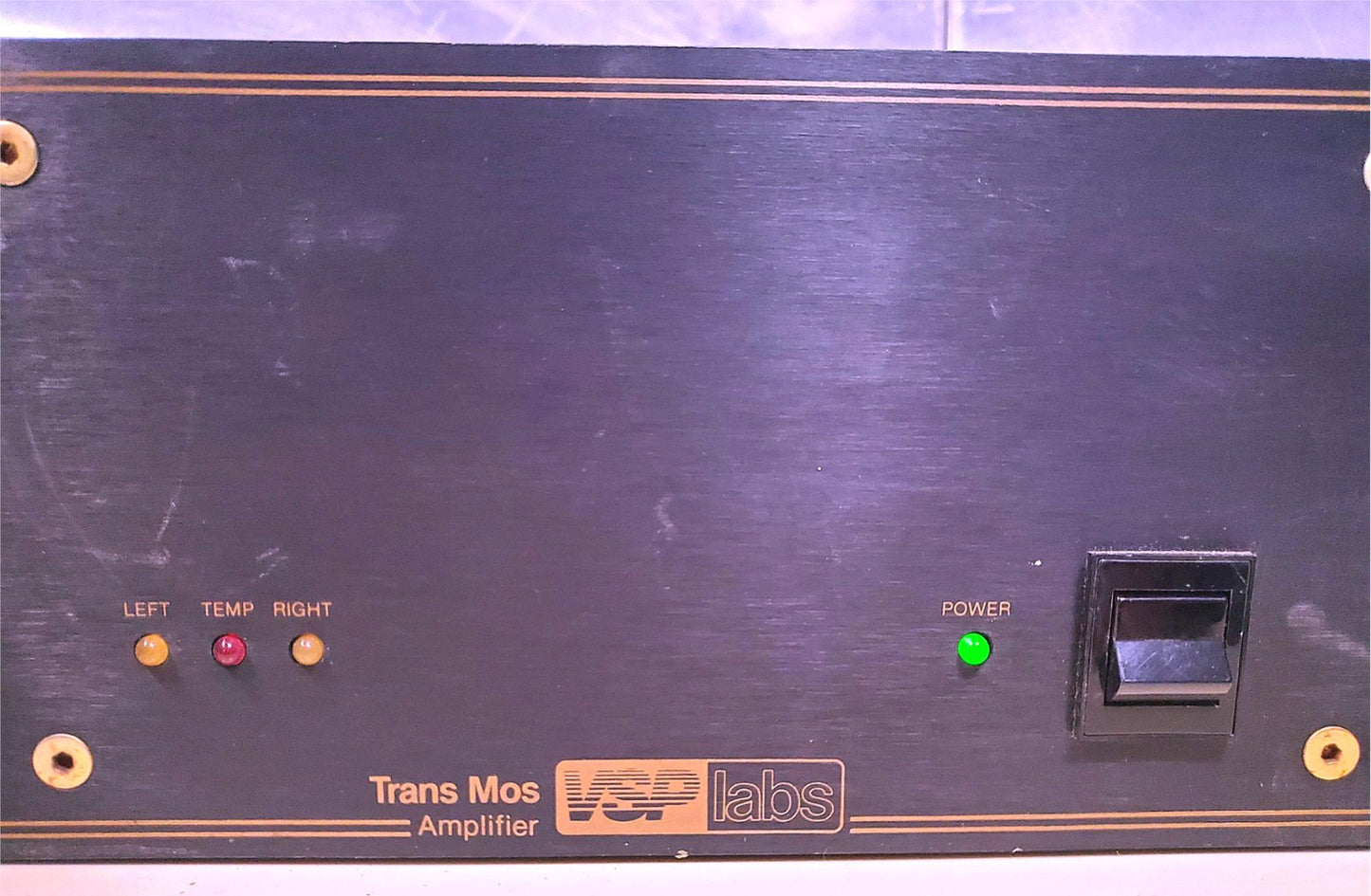 TRANS MOS VSP LABS AMPLIFIER 150 WATTS STEREO 300 WATTS MONO CHANNEL FREE SHIP