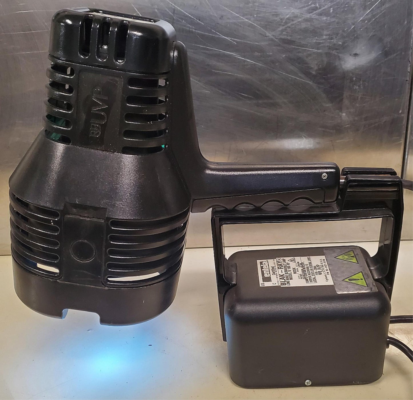 ENTELA BLAK-RAY MOD B 100AP HIGH INTENSITY ULTRAVIOLET FLUORESENCE LAMP FREESHIP