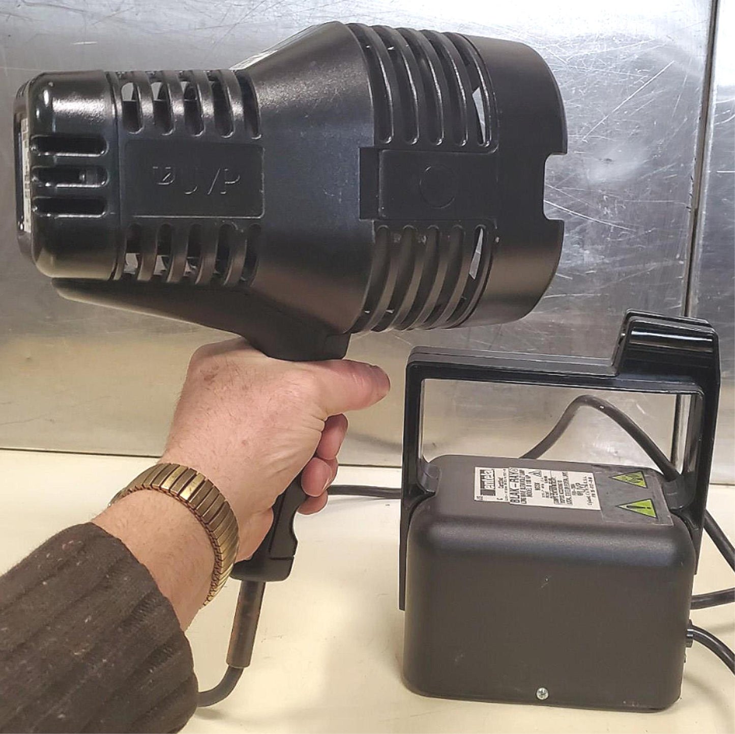 ENTELA BLAK-RAY MOD B 100AP HIGH INTENSITY ULTRAVIOLET FLUORESENCE LAMP FREESHIP