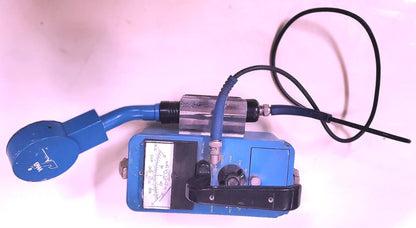WMB JOHNSON GSM-15 4 RANGE SURVEY METER & HP-265 PROBE GAMMA RADIATION DETECTOR