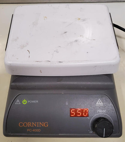 CORNING DIGITAL PC-400D HOTPLATE HOT PLATE 5”x7” 120VAC WATCH VIDEO FREE SHIPPIN